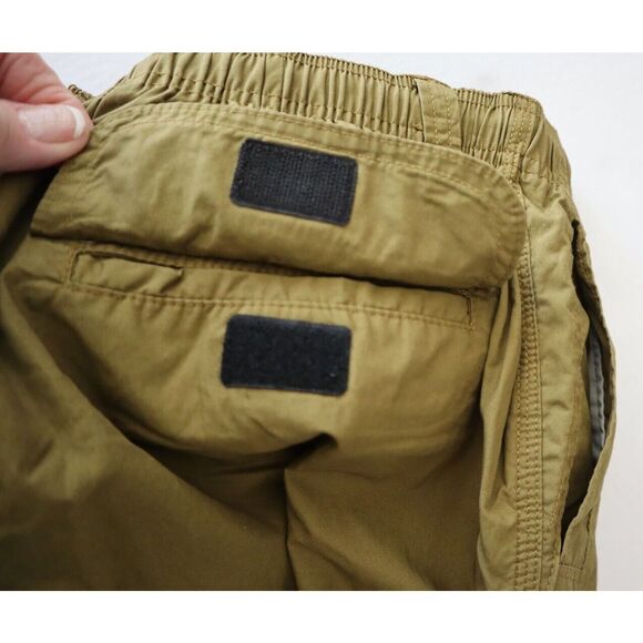 Standard Cloth x Urban Outfitters OB1664250 Men's Sz S Green Seamed Cargo Pants - Picture 10 of 14